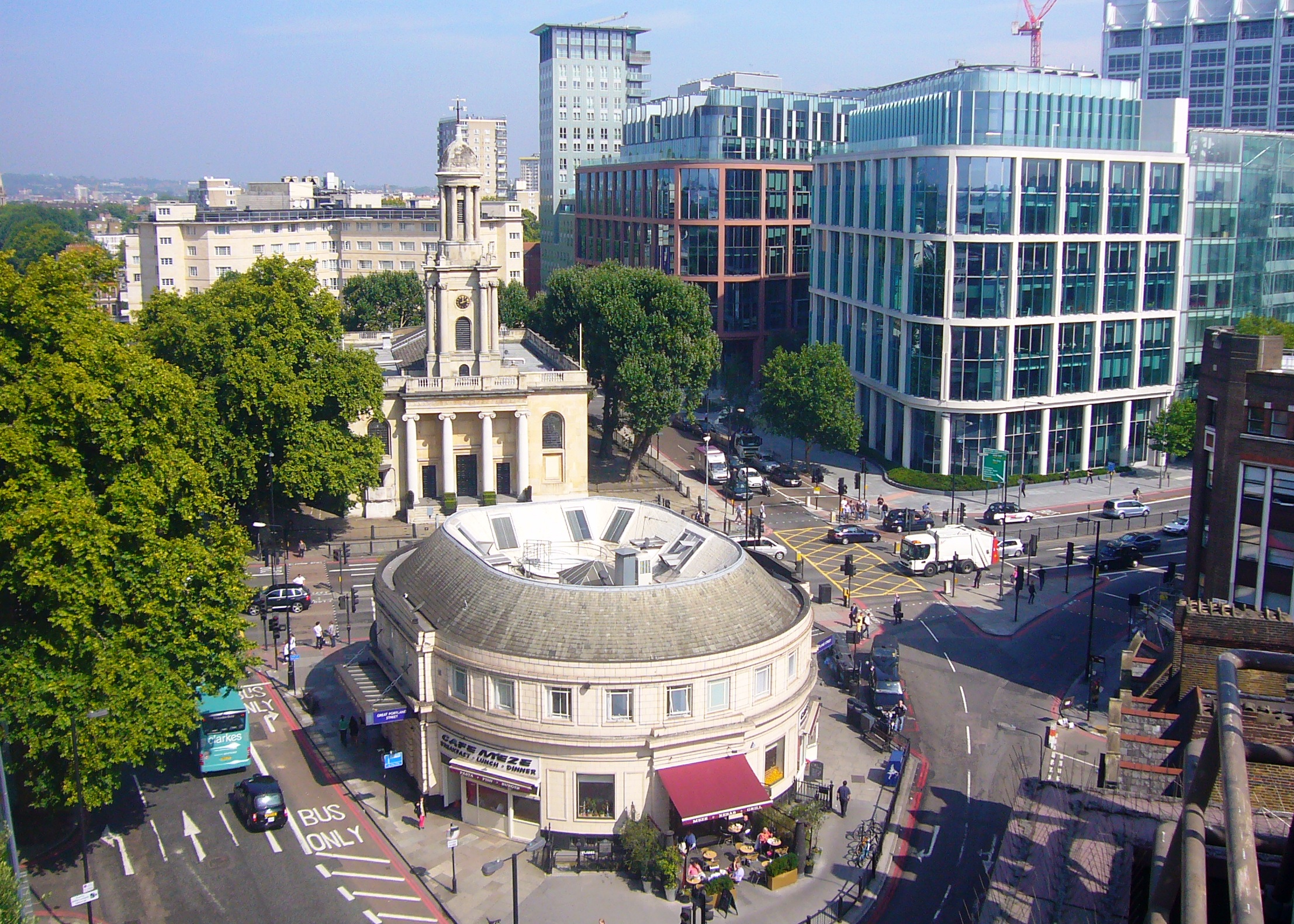 Great portland street tube station 2011